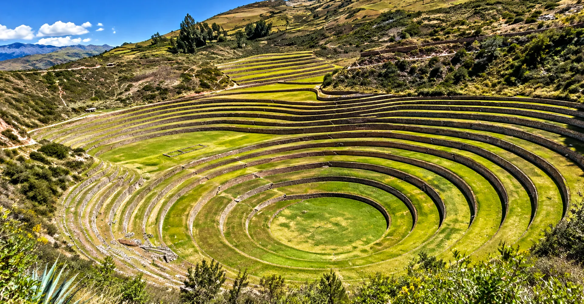 Terrazze circolari di Moray nella Valle Sacra