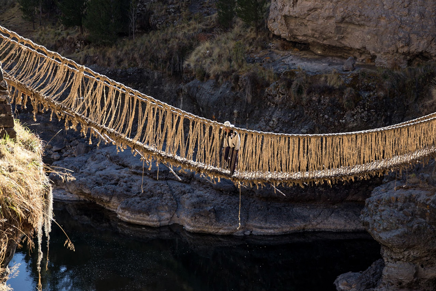 Puente inca Q'eswachaka